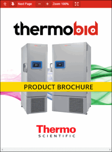 Thermo Scientific TLE Series Ultra-Low Freezers Product Brochure